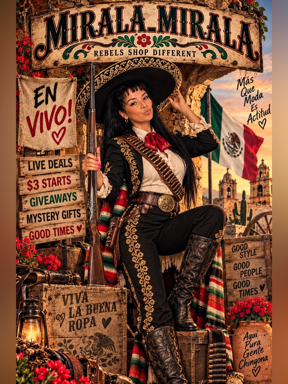 HOLA!! LIVE NOW!! 
Welcome in.  Find something beautiful, unique one of a kind - Picture 11 of 11